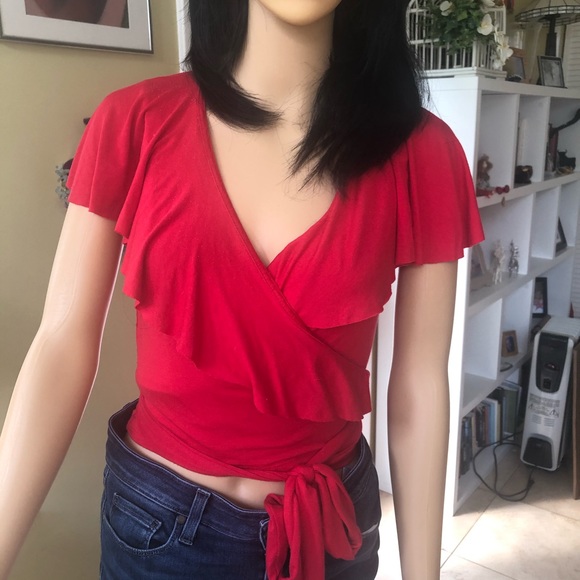 Rachel Pally knit wrap top - Picture 2 of 8